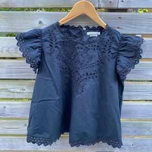 Isabel MARANT étoile black sleeveless top..size 36, fits a US 4